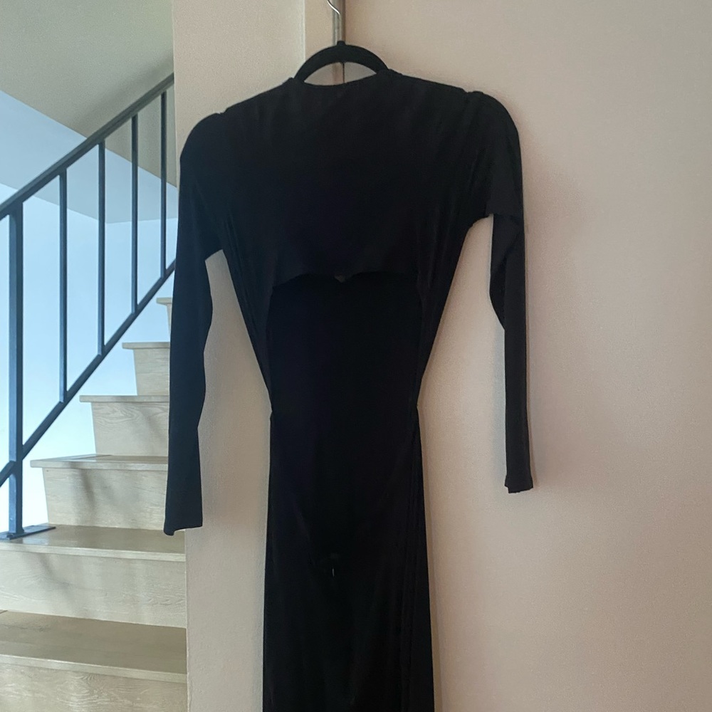Express Black Maxi Dress